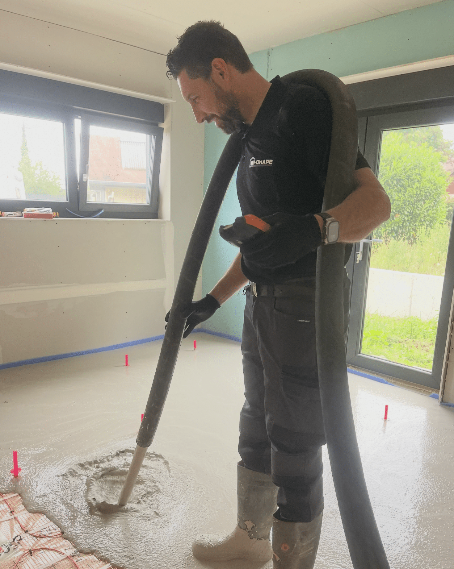 Manu MP-Chape Chantier propre et matériaux de qualité MP-Chape